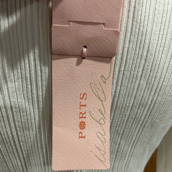 NEW!! Women's Ports INTL Isabella Ribbed Knit Top - Picture 7 of 8
